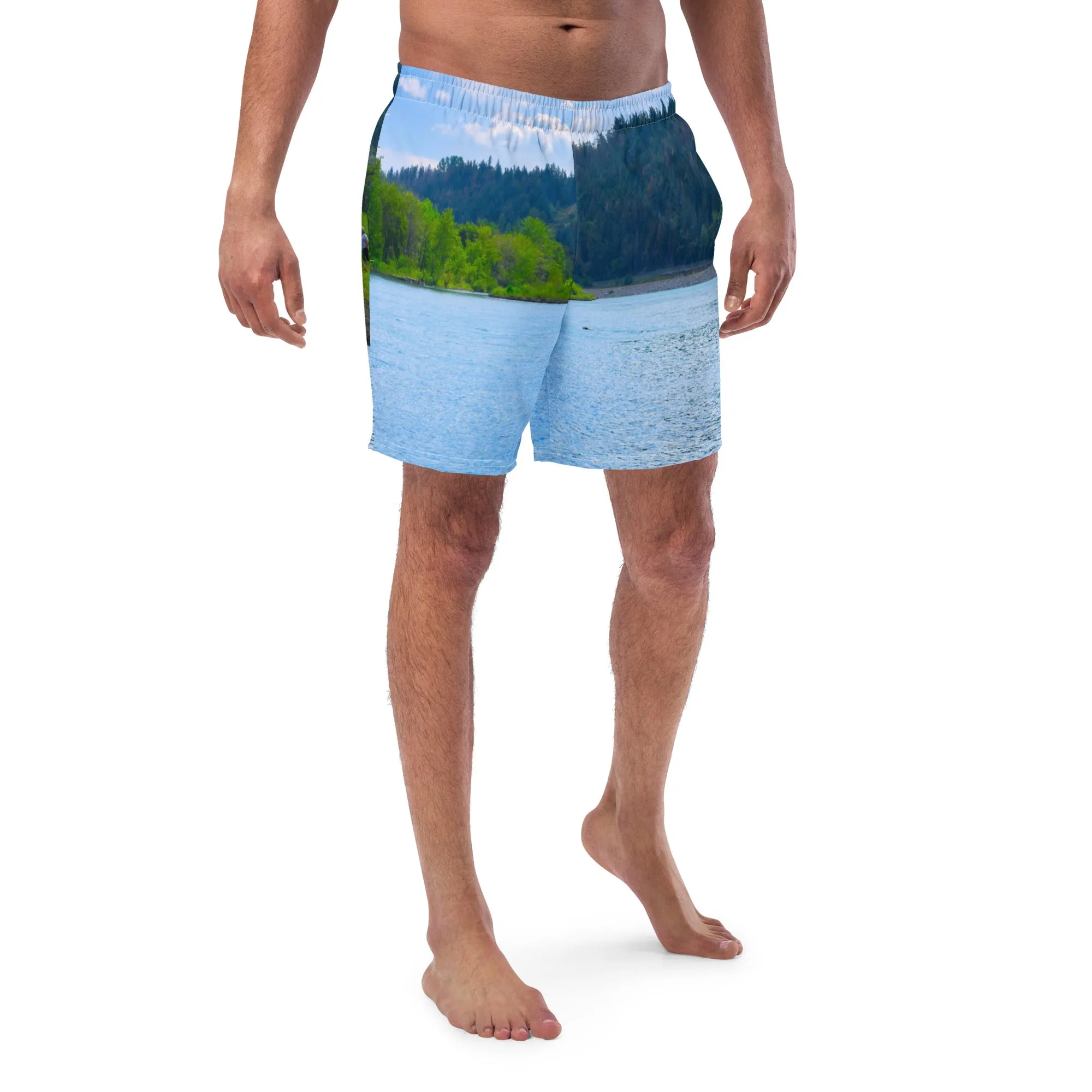 Men's Swimming Trunks - Edworthy Park Bow River