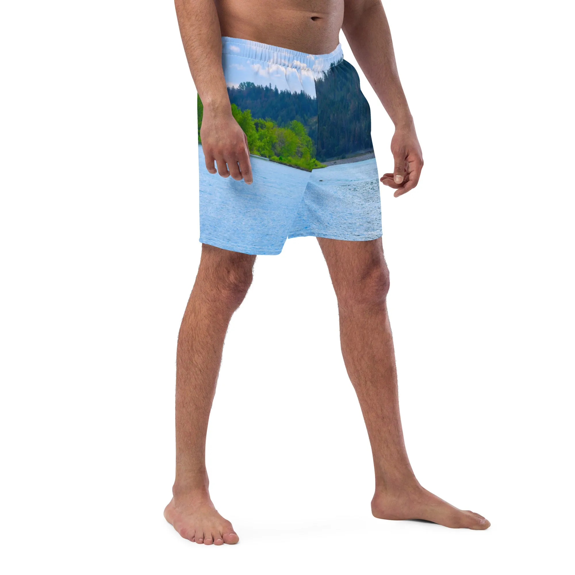 Men's Swimming Trunks - Edworthy Park Bow River