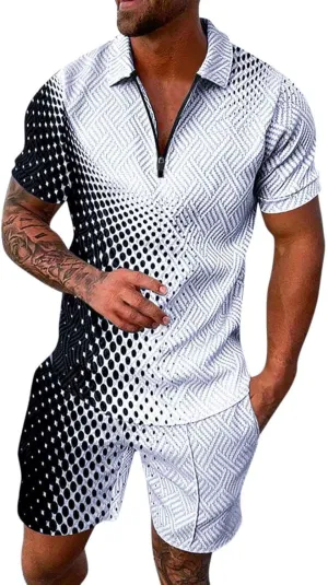 Mens Tshirts Tank Tops Men Hawaiian Shirts and Shorts Set Fashion Tropical Print Short Sets Tracksuit Summer Matching Beach Suit Dress Pants