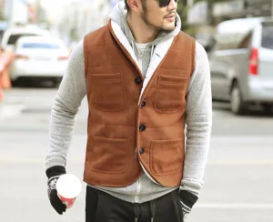 Men's Winter Cotton Padded Vest