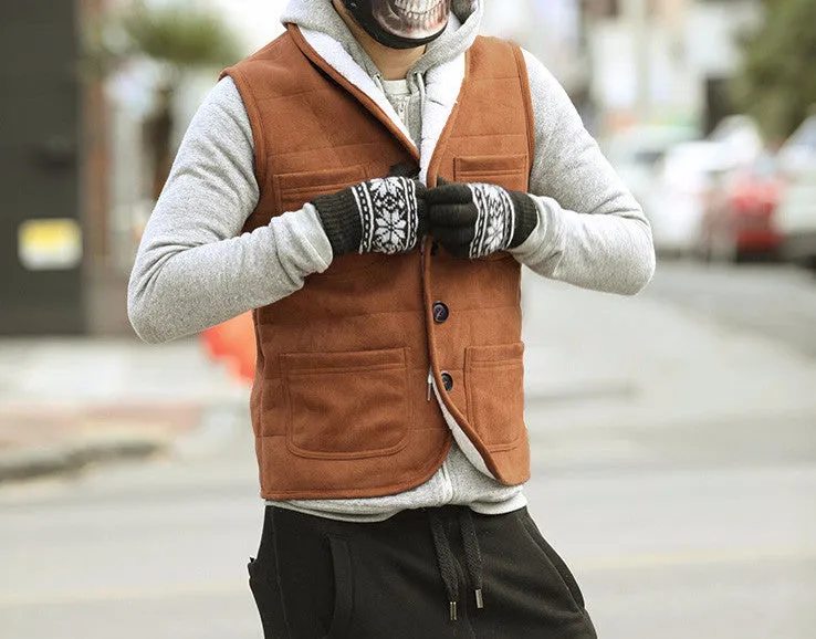Men's Winter Cotton Padded Vest