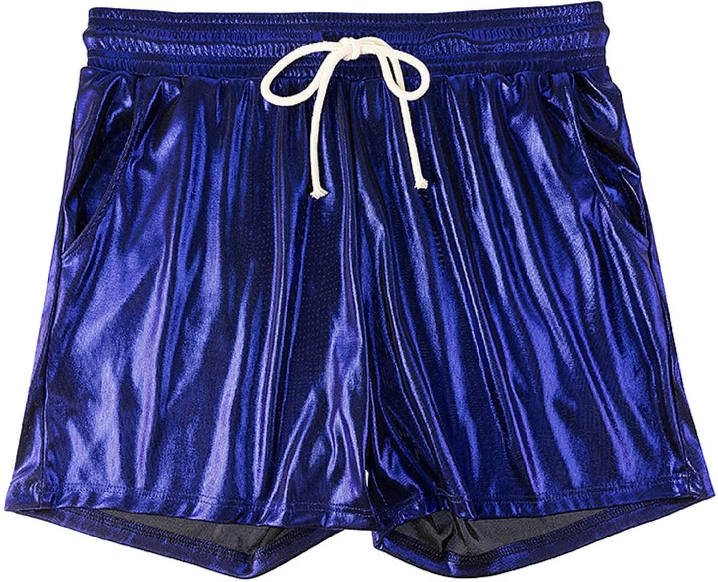 Men's Workout Shorts with Pockets Quick Dry Athletic Elastic Gym Hiking Running Lightweight Activewear Trunks
