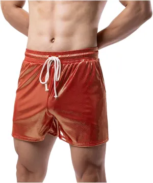 Men's Workout Shorts with Pockets Quick Dry Athletic Elastic Gym Hiking Running Lightweight Activewear Trunks