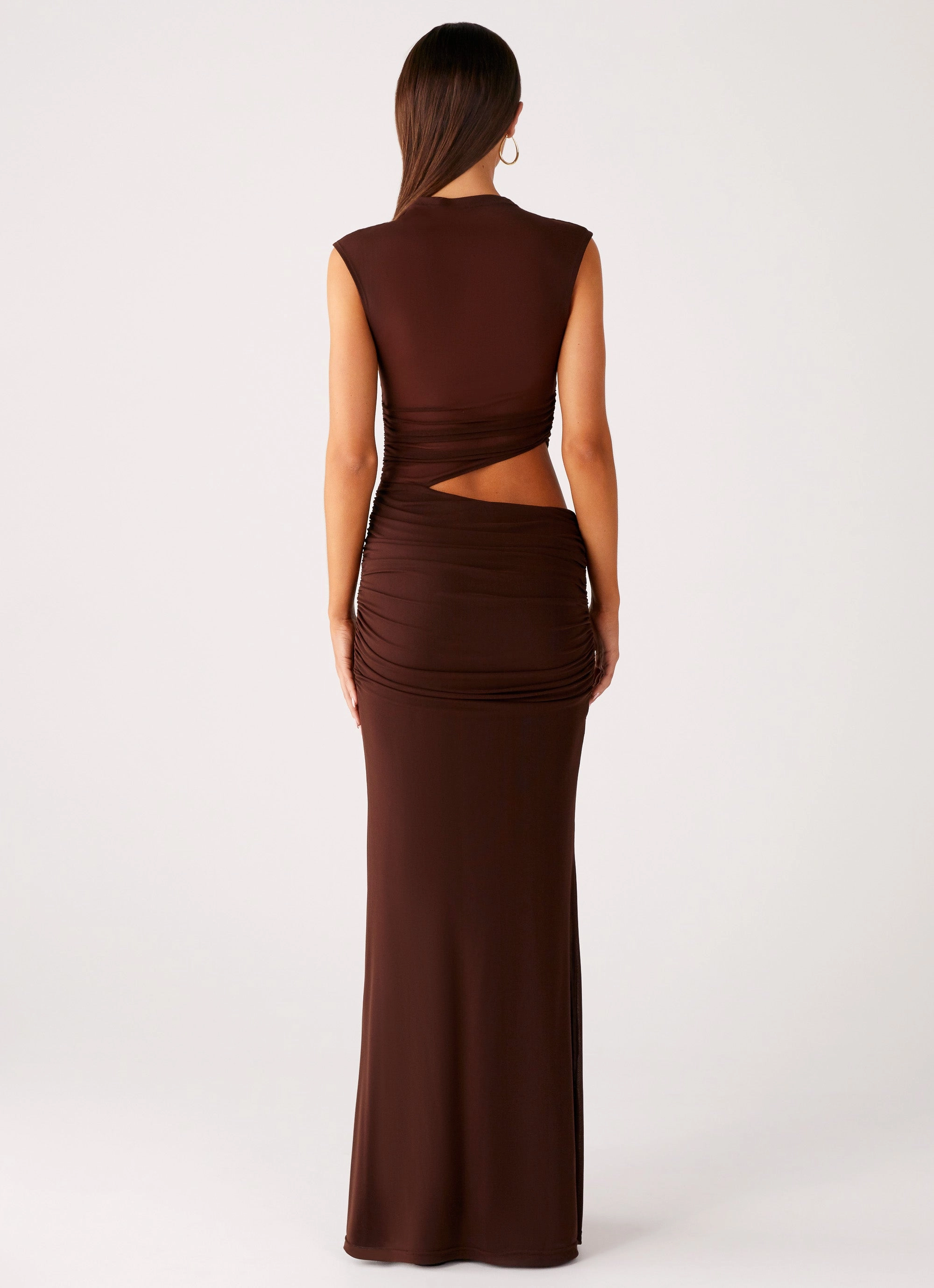 Casual Wear Briony Maxi Dress - Cool Chocolate