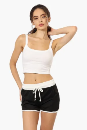 Mikk Basic Solid Dolphin Shorts - Black