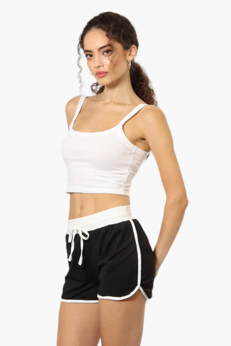 Mikk Basic Solid Dolphin Shorts - Black