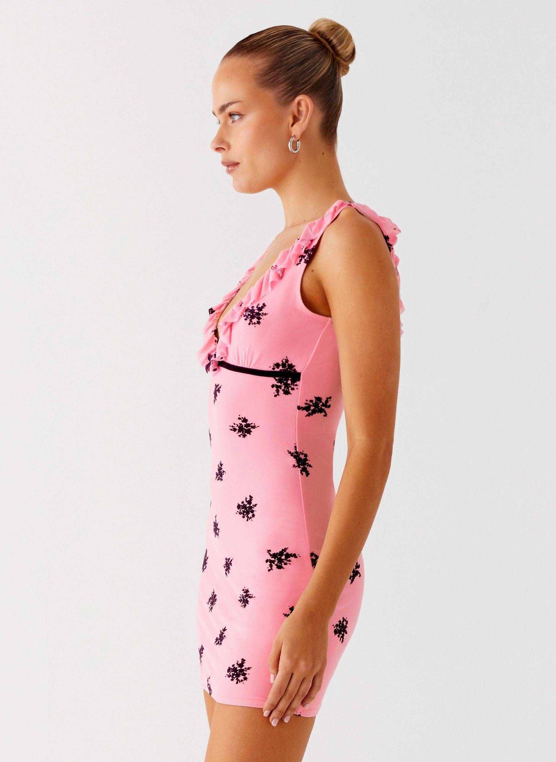 Art Inspired Milena Cami Mini Dress - Pink