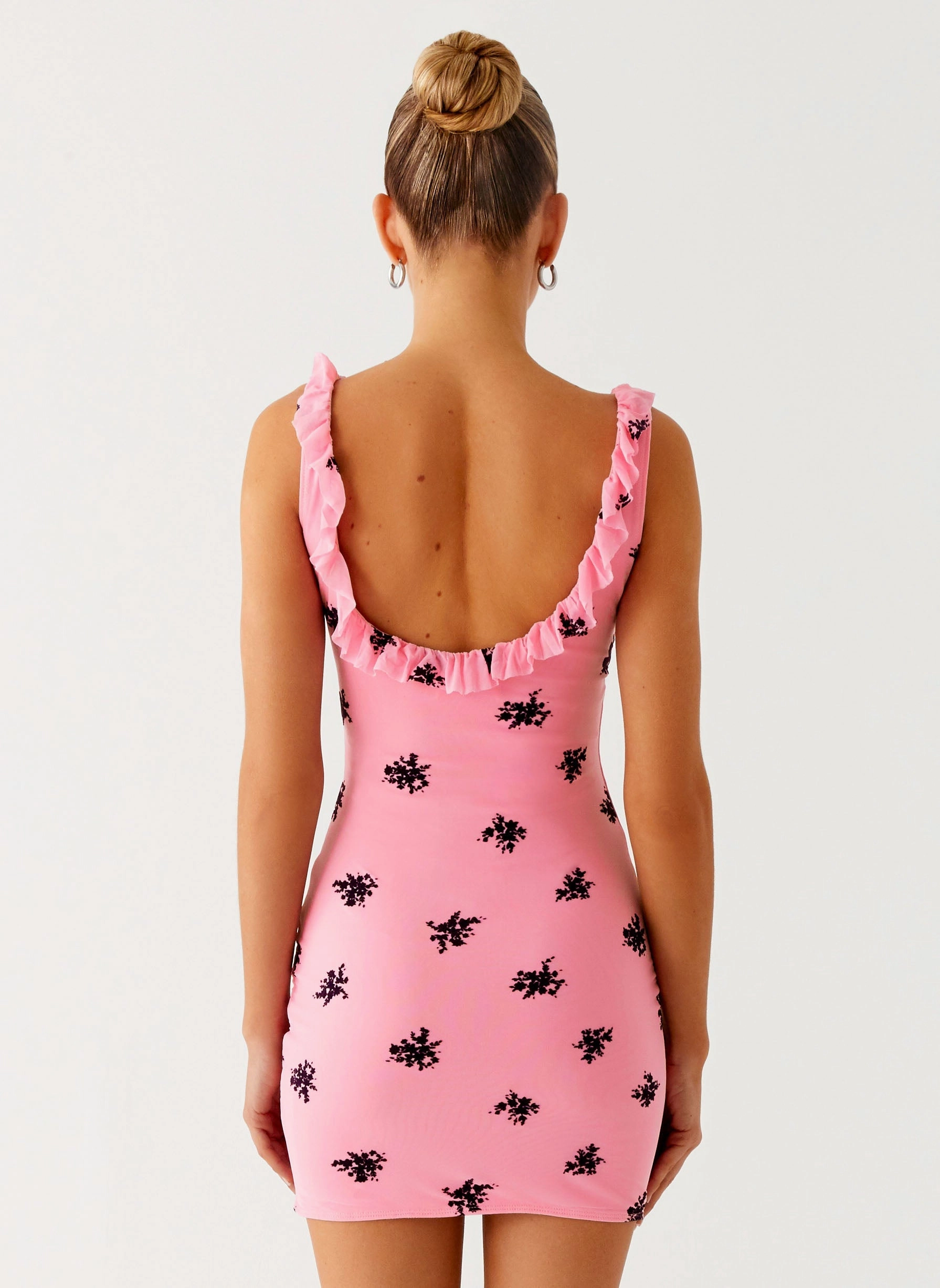 Milena Cami Mini Dress - Pink Maternity-Fit