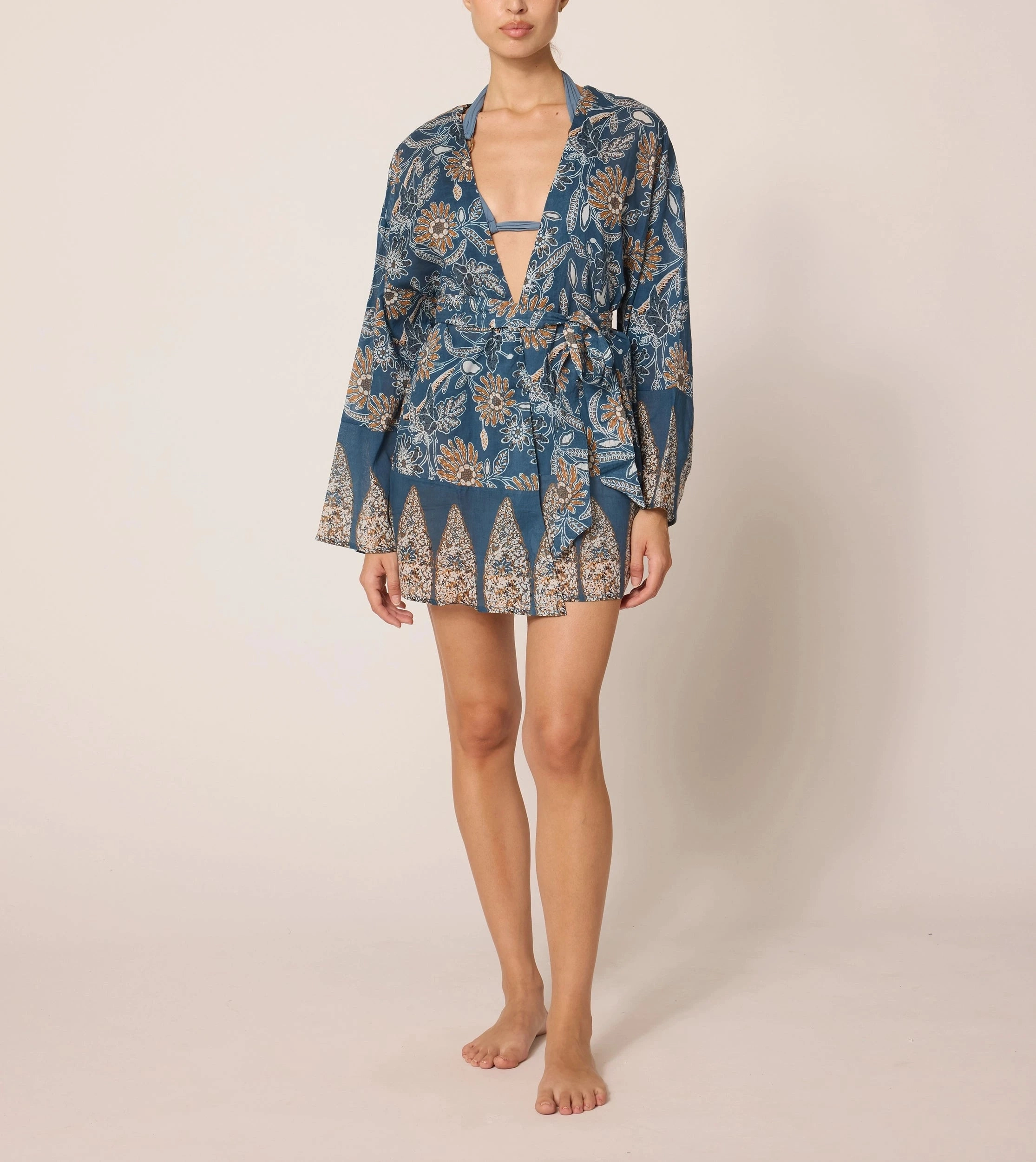 Non Irritating Tags Poolside Pack Minerva Kimono | Magnolia