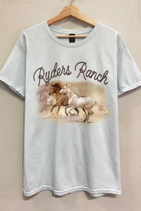 Minimal Design Ryder's Wild Horses Tee S-XL BreathableMeshLining Ryder's Wild Horses Tee S-XL