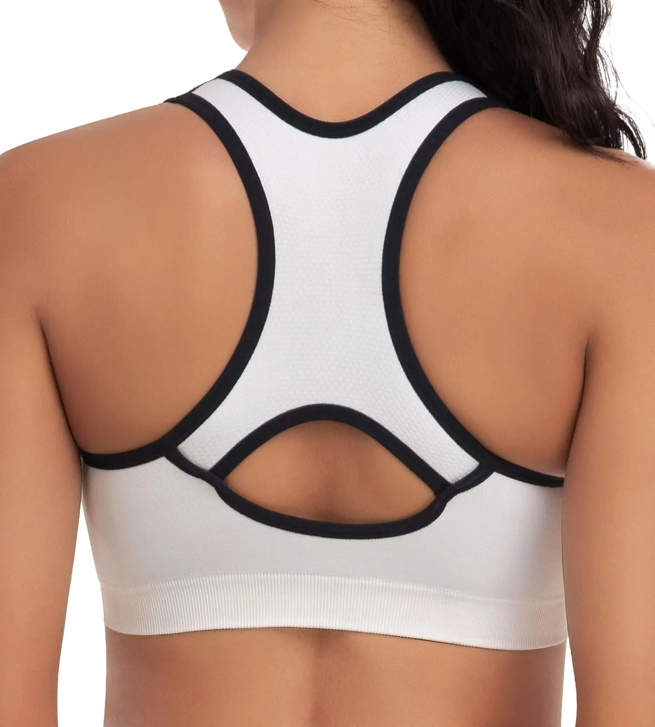 MIRITY Women Racerback Sports Bras - High Impact Workout Gym Activewear Bra