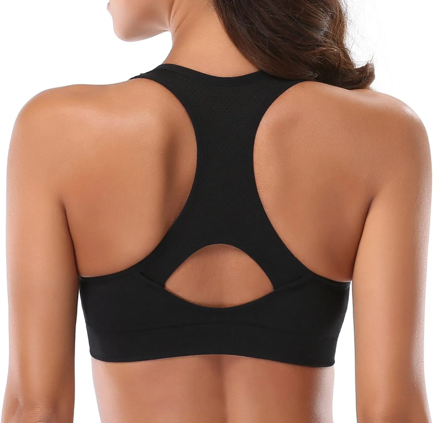MIRITY Women Racerback Sports Bras - High Impact Workout Gym Activewear Bra