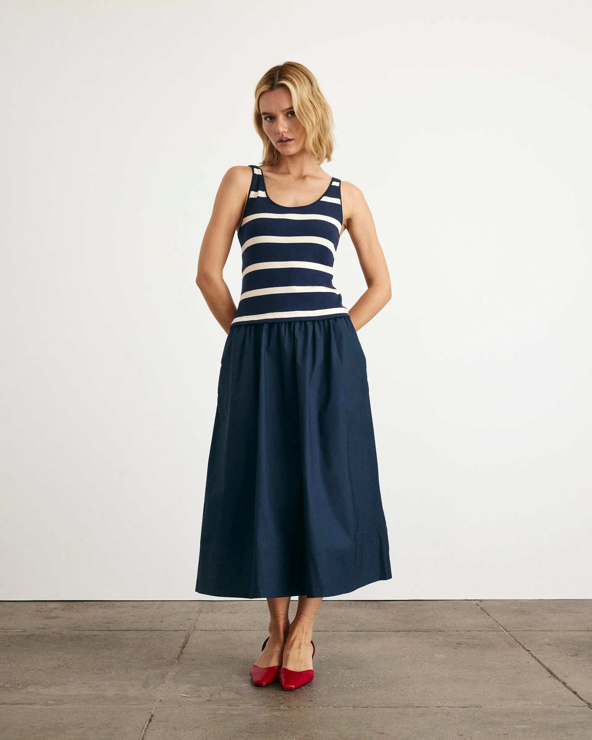 Amber Dress Evening Look