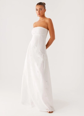 Modern Wearable Sunkissed Maxi Dress - Ivory Chic Style Wear Sunkissed Maxi Dress - Ivory
