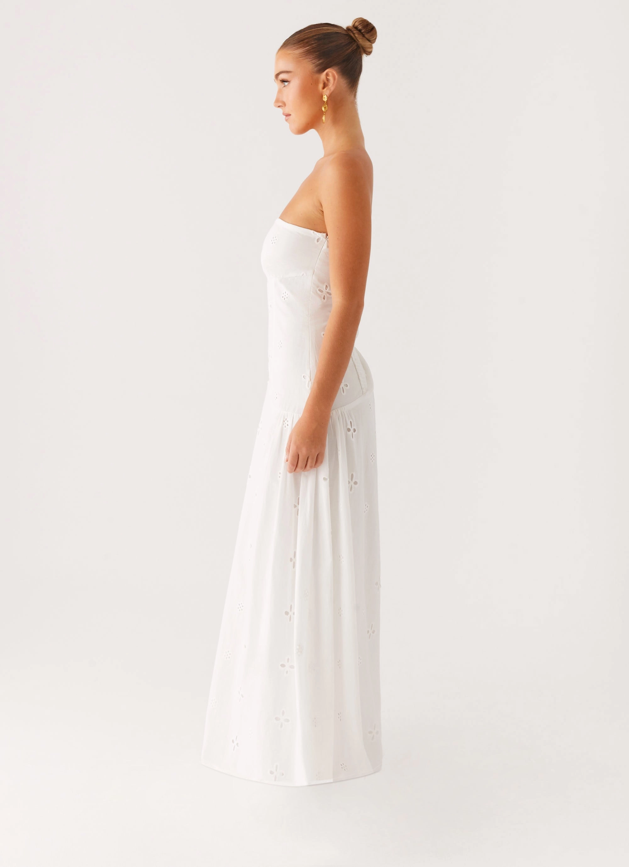 Soft Gradient Sunkissed Maxi Dress - Ivory