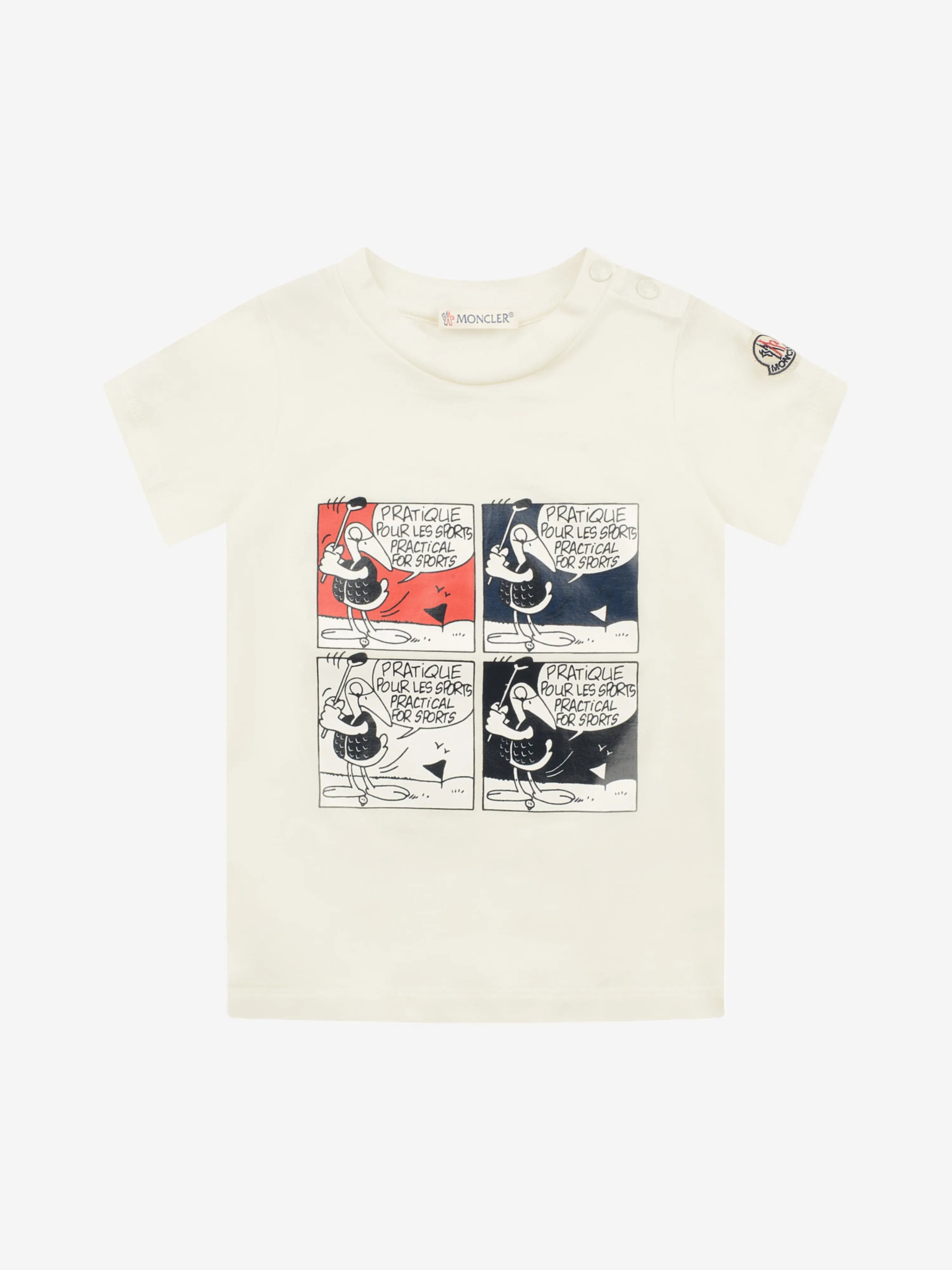Moncler Enfant Baby Boys Cartoon Top & Shorts Set