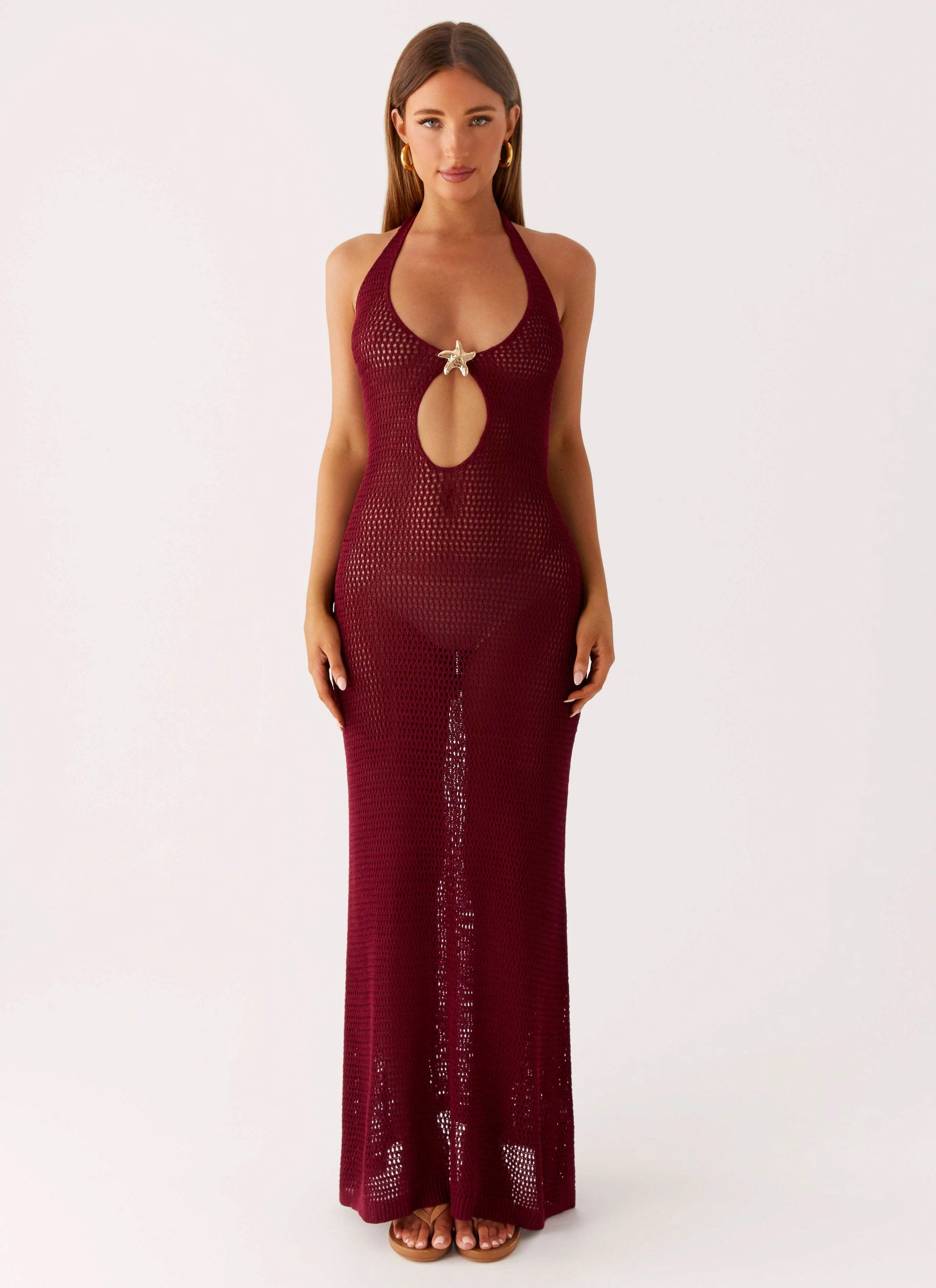 Travel-Pack Moon Tide Maxi Dress - Violetta