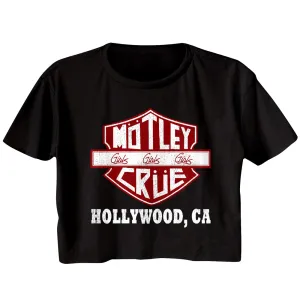 Motley Crue Crue Sign Women's Festical Cali Crop
