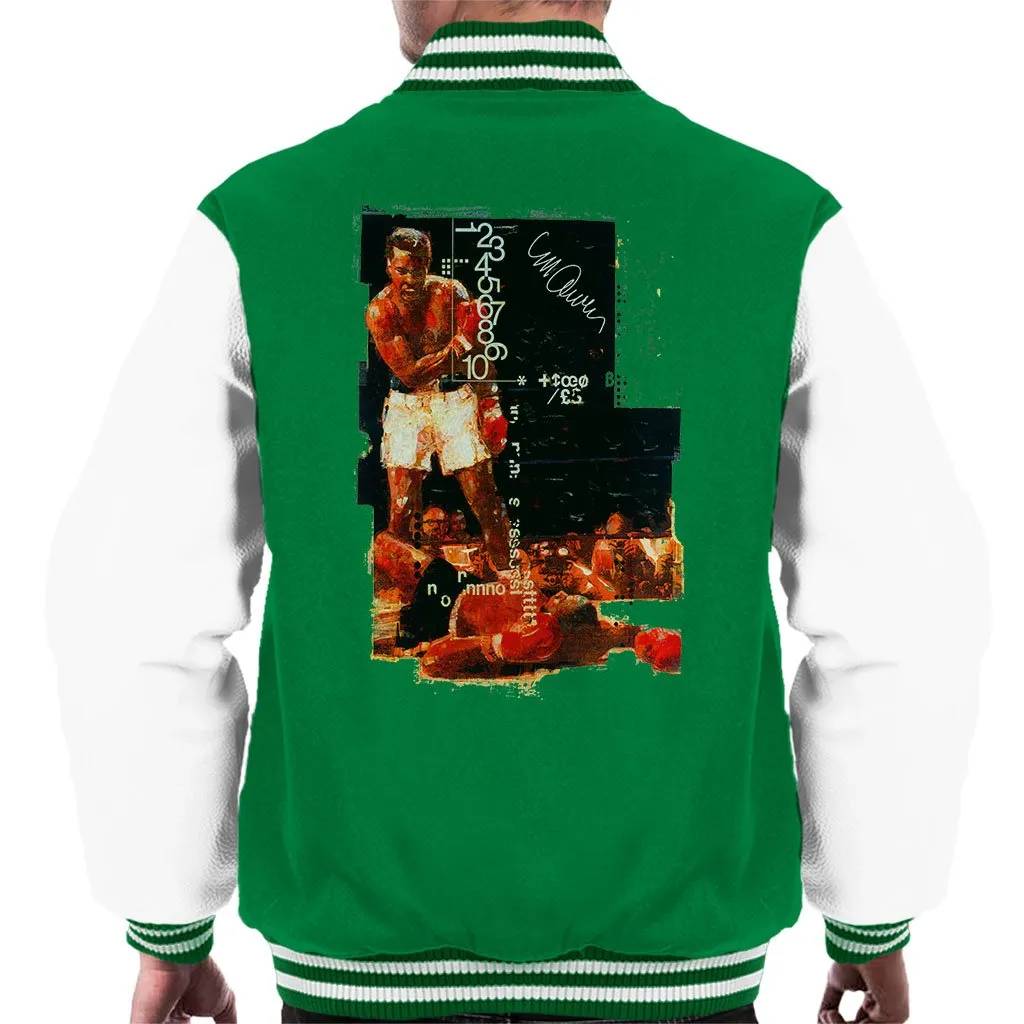 Muhammad Ali Sonny Liston Knockout Men's Varsity Jacket
