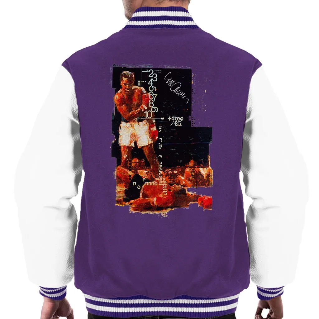 Muhammad Ali Sonny Liston Knockout Men's Varsity Jacket