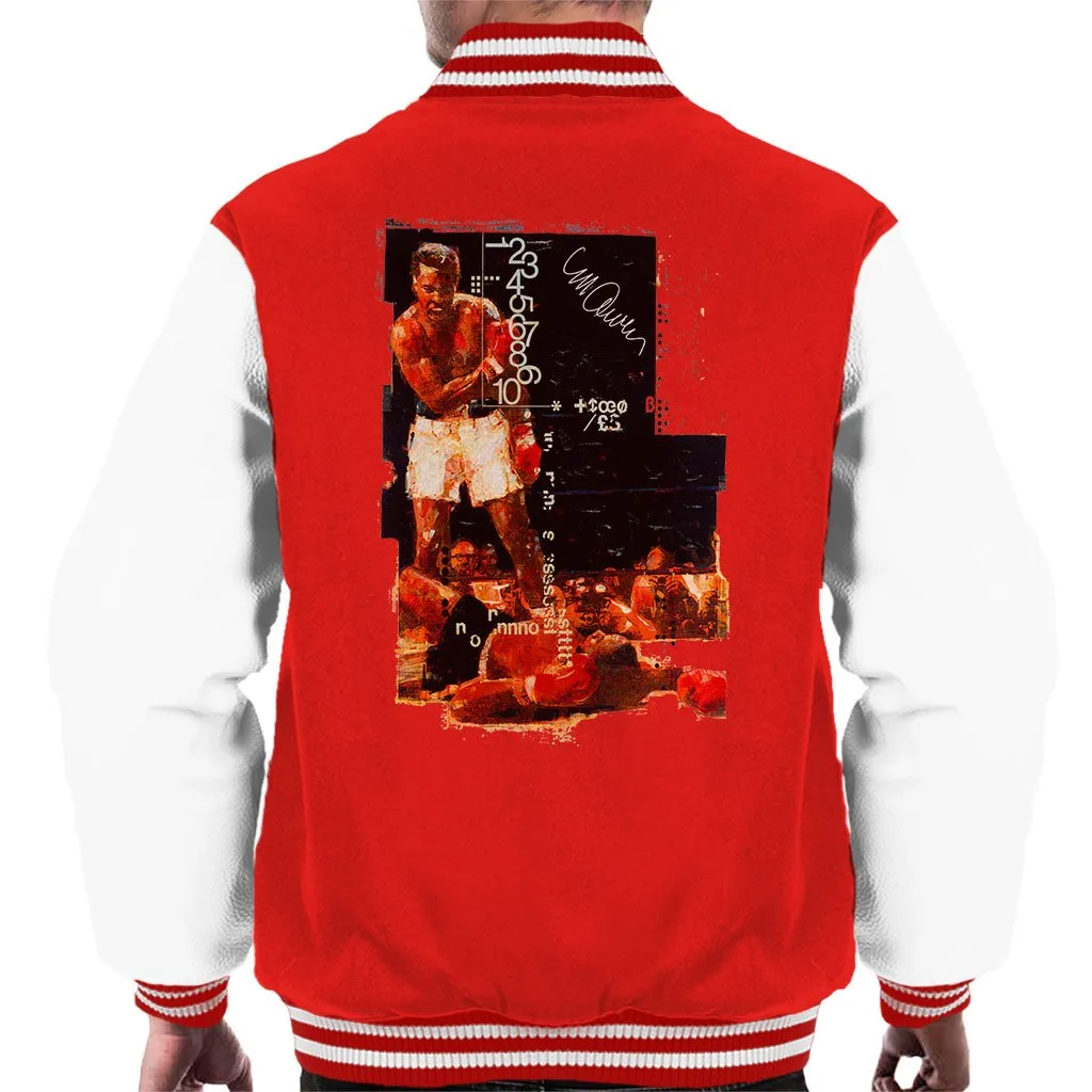 Muhammad Ali Sonny Liston Knockout Men's Varsity Jacket
