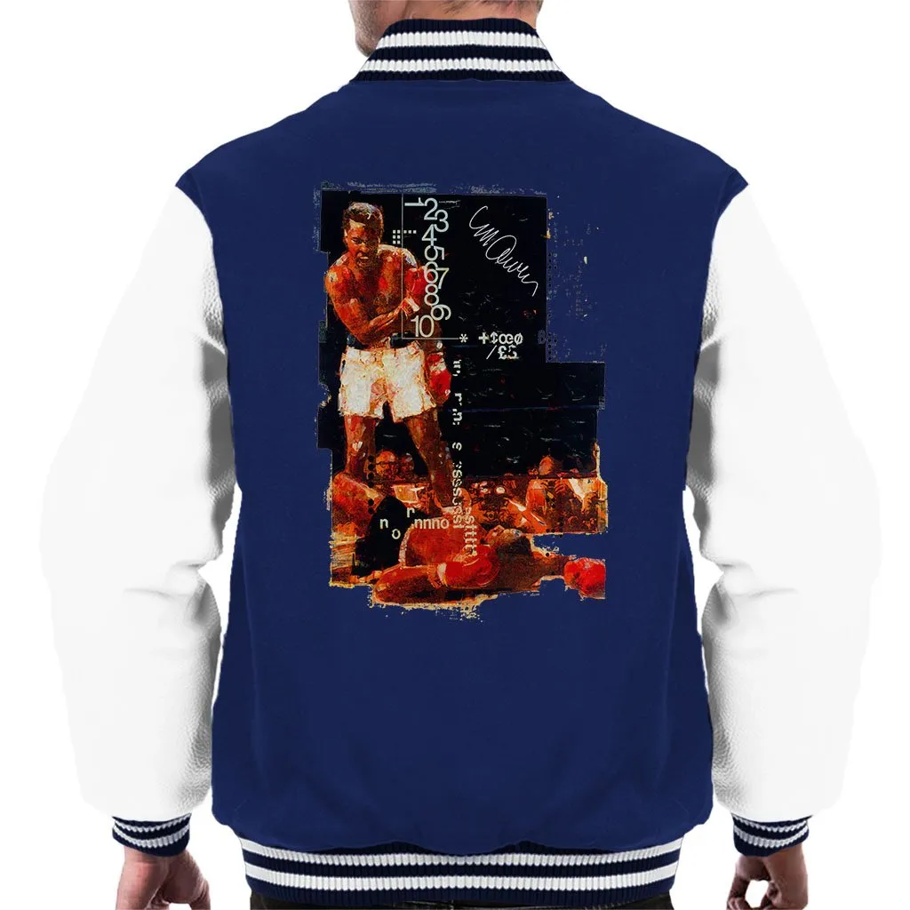 Muhammad Ali Sonny Liston Knockout Men's Varsity Jacket