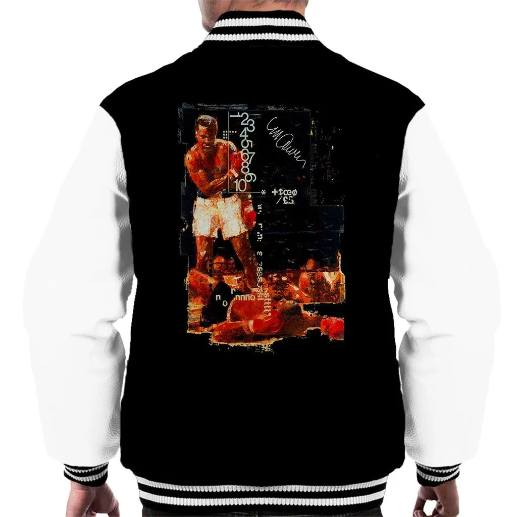 Muhammad Ali Sonny Liston Knockout Men's Varsity Jacket