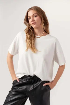 Multi Ply Fabric Suarez Boxy Tee - White EthicalProduction Suarez Boxy Tee - White