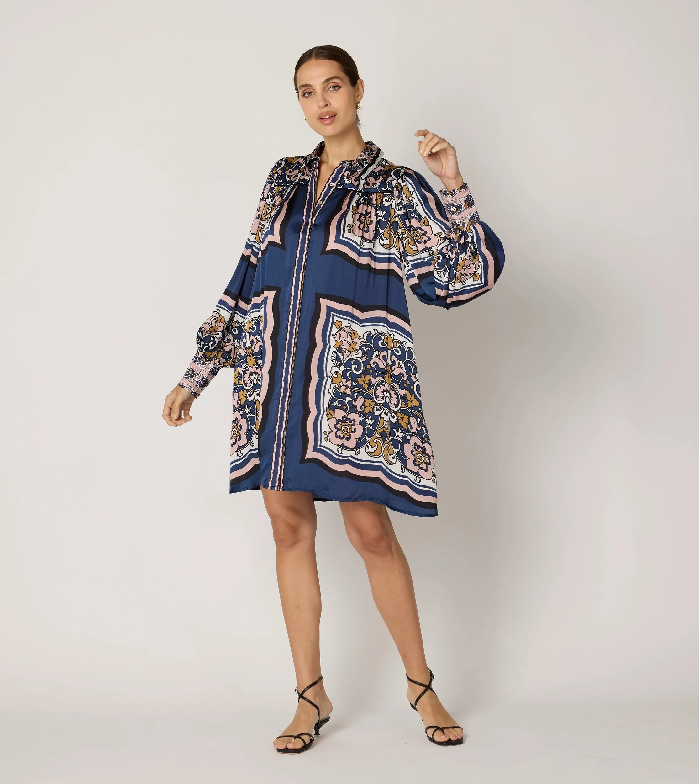 Charisma Mini Dress | Floral Anise Trend Appeal