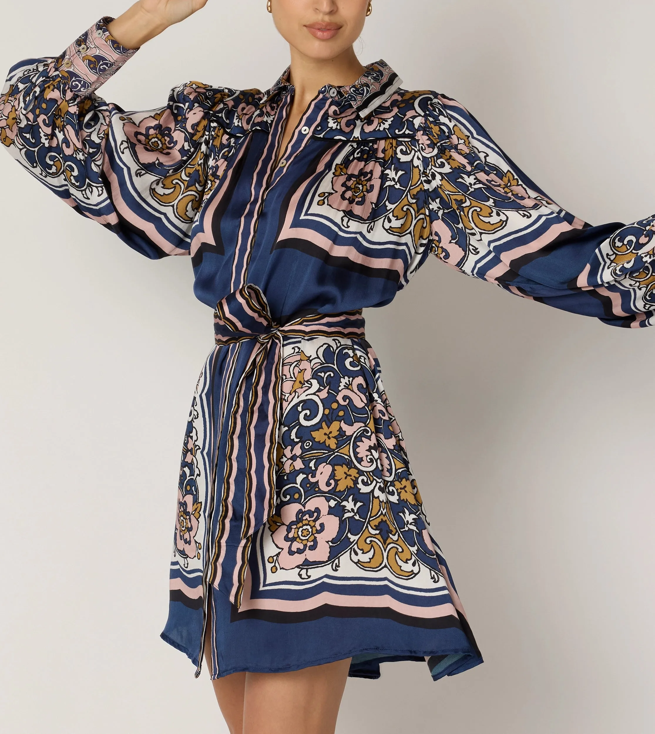 Charisma Mini Dress | Floral Anise Trend Appeal