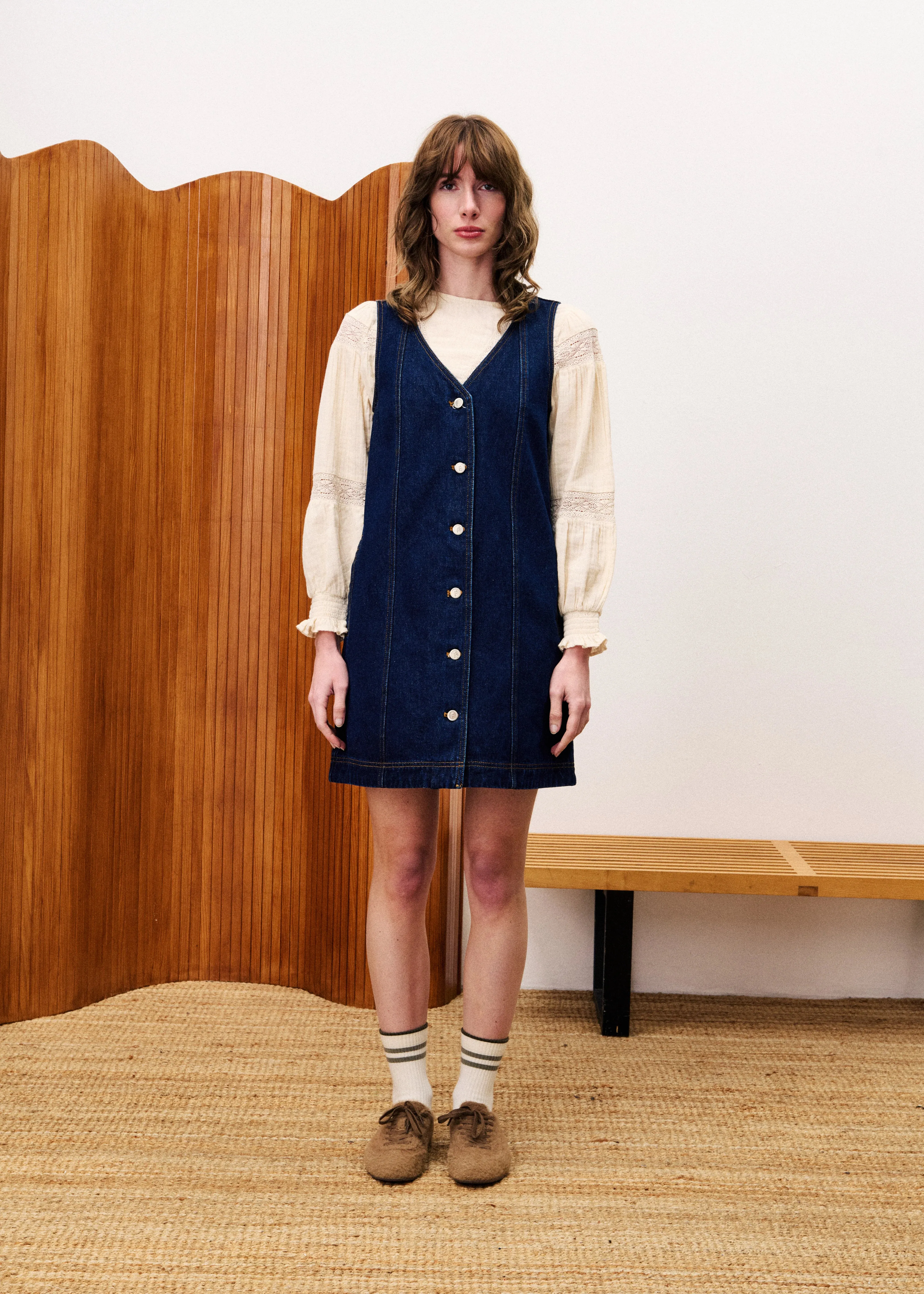Quick Drying NALA DENIM MINI DRESS