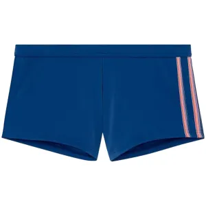 Nautical Cup Side Stripes Swim Trunk, Navy