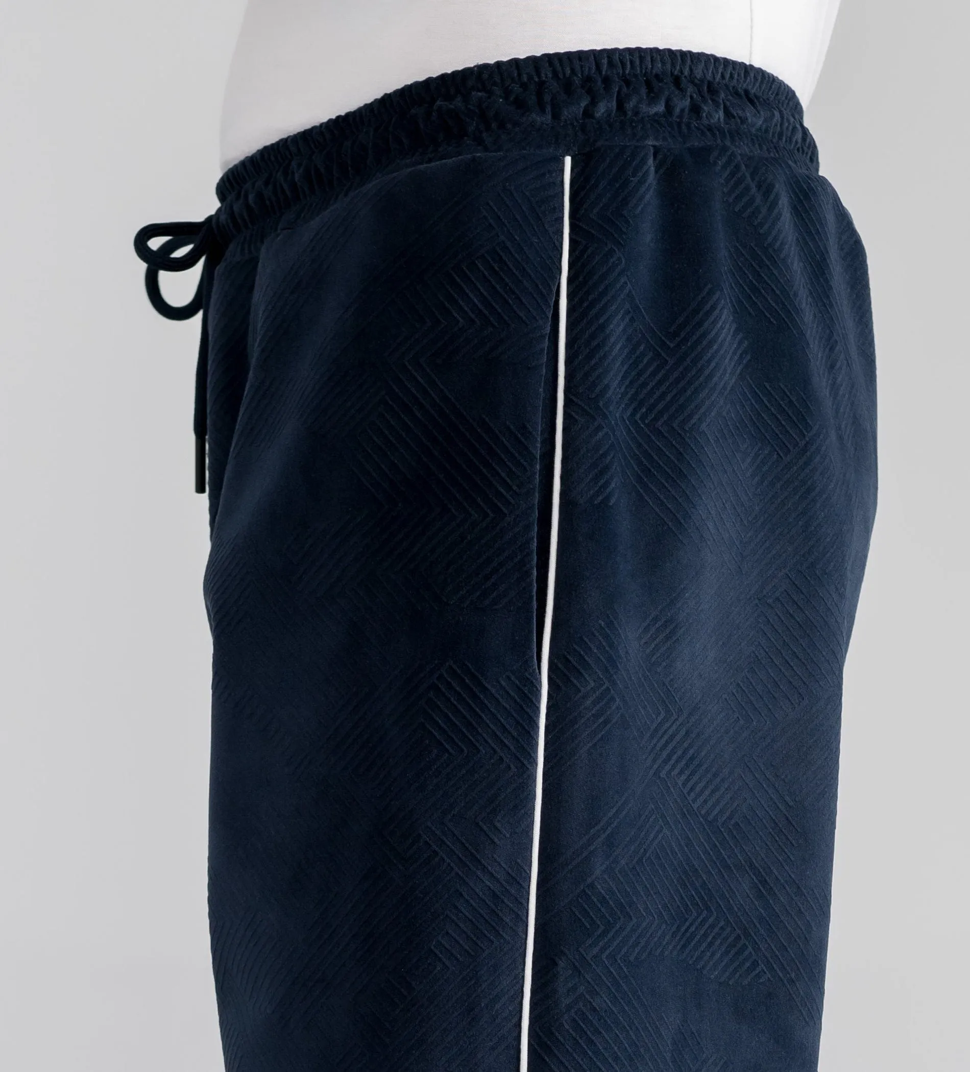 Navy Heatwave trackpants