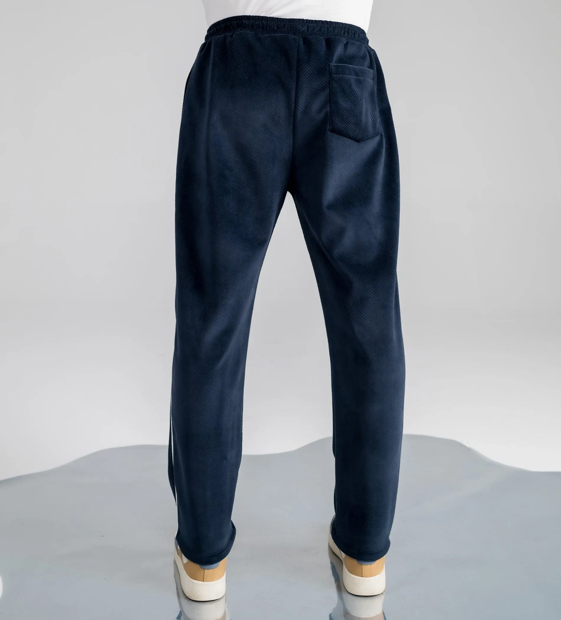 Navy Heatwave trackpants
