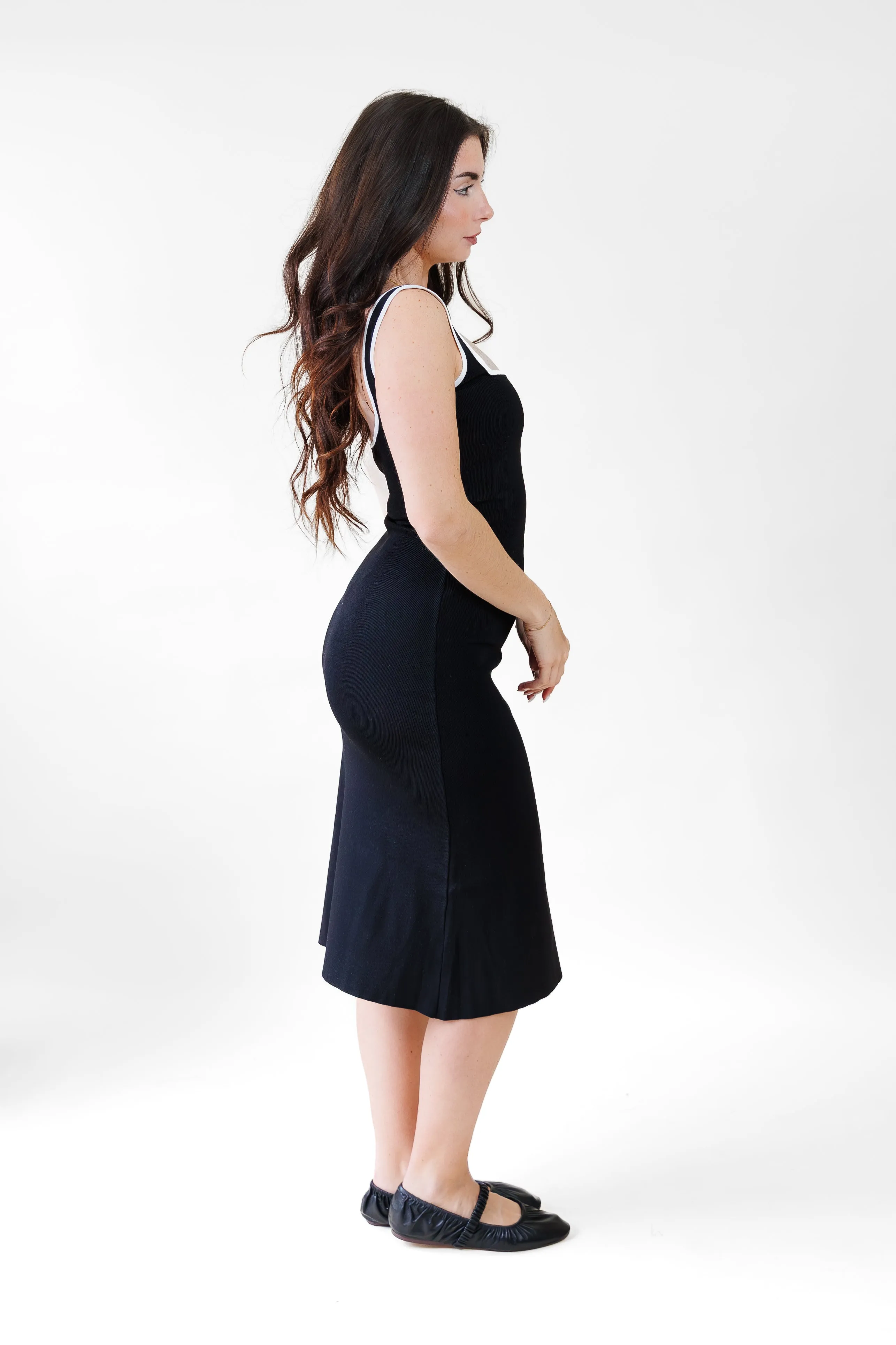 LAINEY BODYCON DRESS Texture Soft