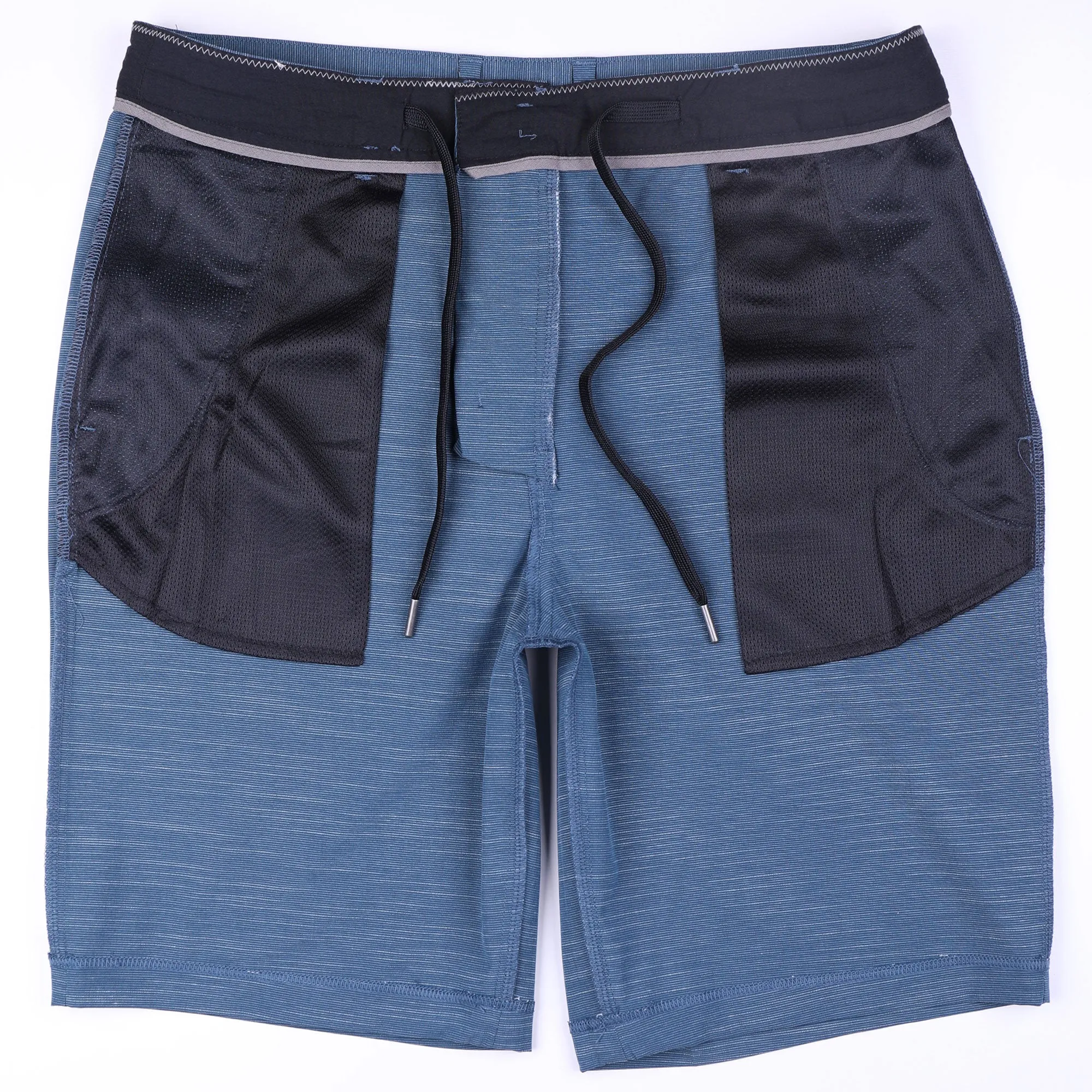 Navy Slub - Mens Hybrid Shorts