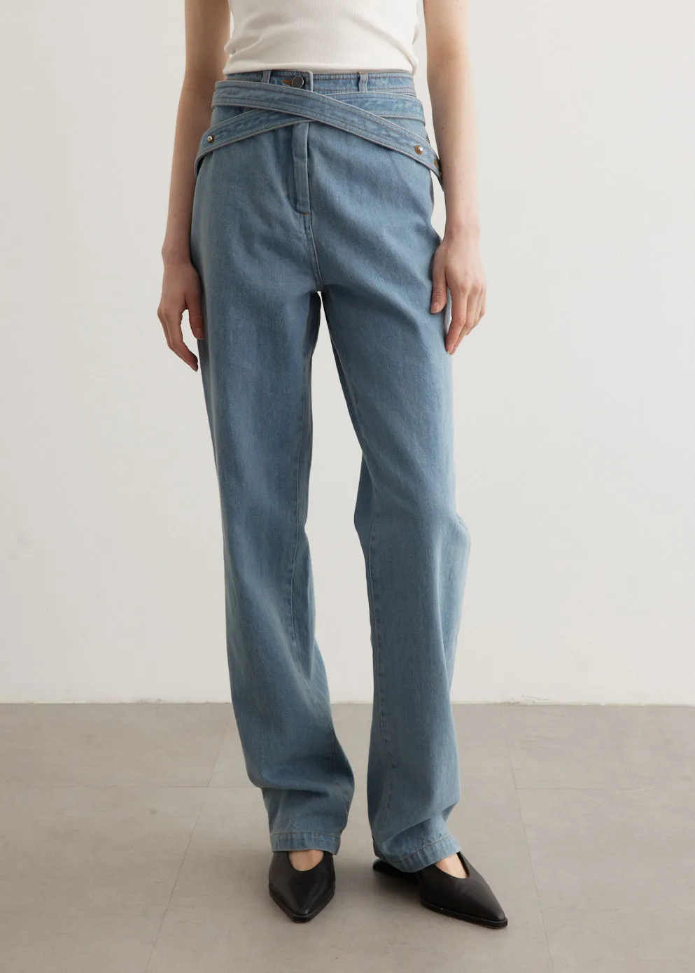 Light Wear Neat Edge Jo Jeans