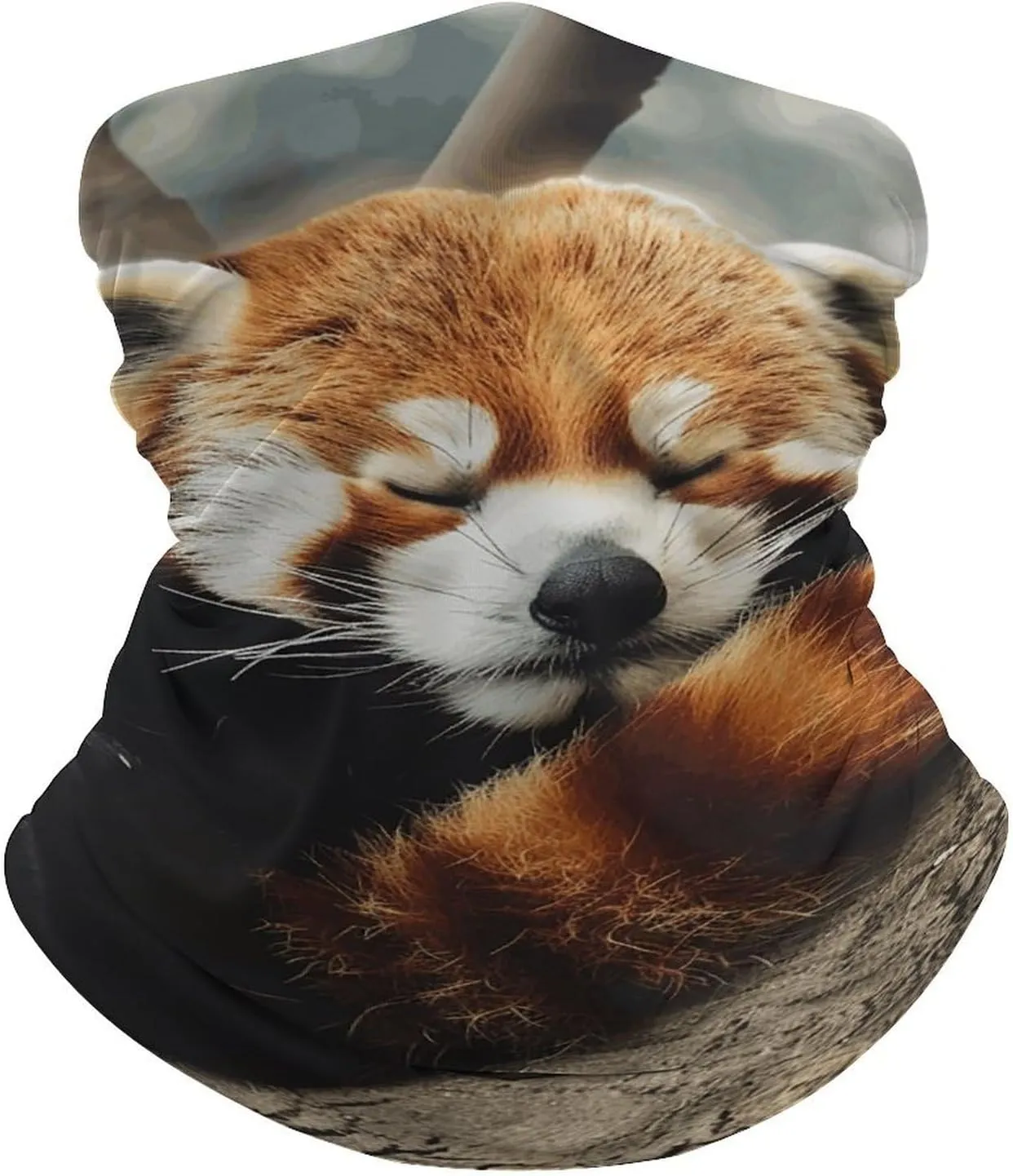 Neck Gaiter for Women Men Sleeping in A Tree Bandana Balaclava Face Mask Elastic Face Scarf Windproof Head Wrap Cooling Breathable Face Cover for Cycling Sports Outdoor