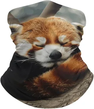 Neck Gaiter for Women Men Sleeping in A Tree Bandana Balaclava Face Mask Elastic Face Scarf Windproof Head Wrap Cooling Breathable Face Cover for Cycling Sports Outdoor