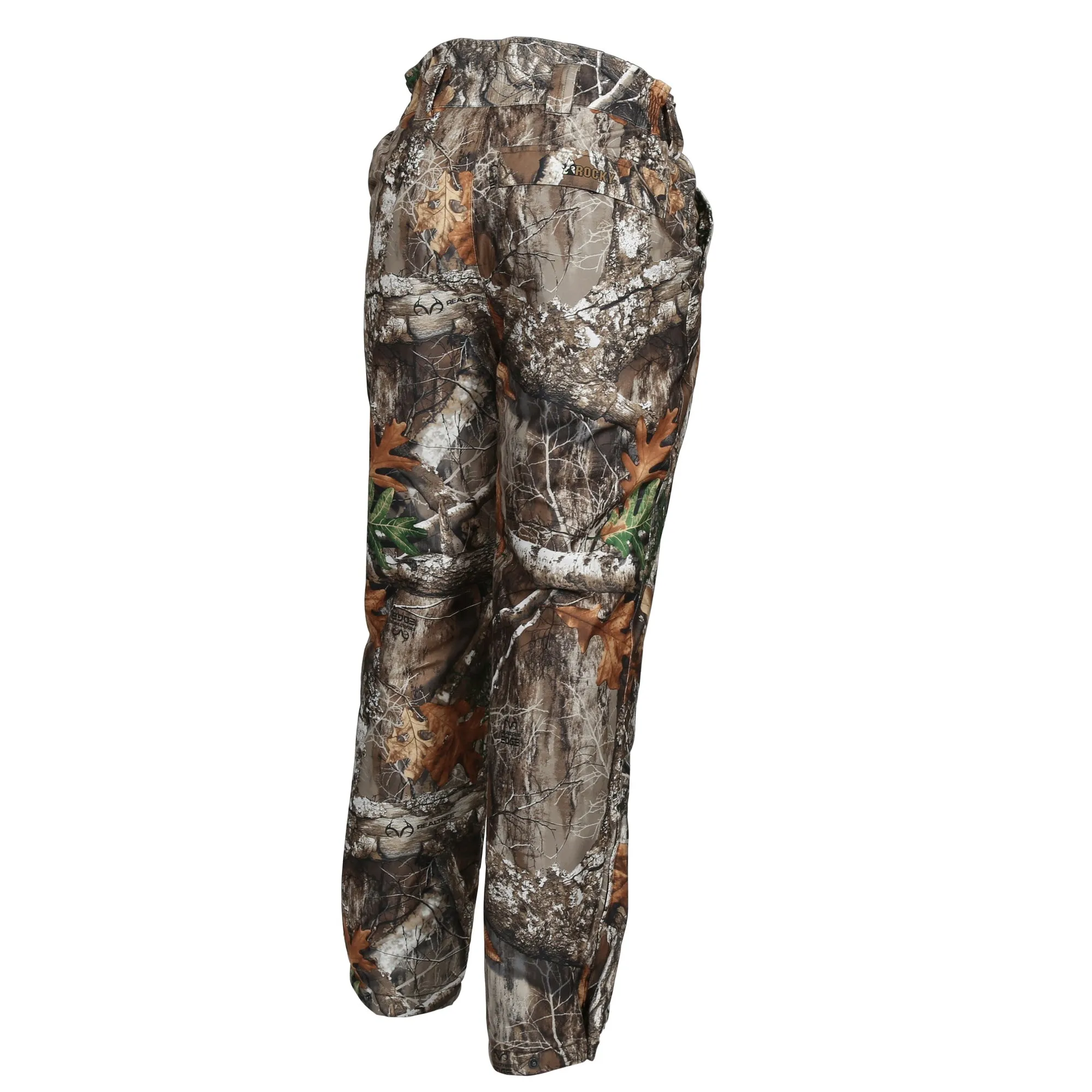 Articulated Knee Shape Timeless Wear Rocky Womens Realtree Edge Polyester ProHunter WP Insulated Pants