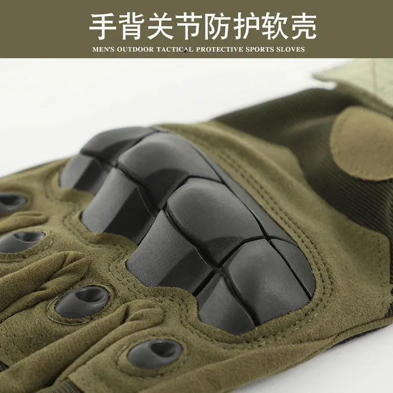 New Cycling Gloves Locomotive Glove Outdoor Tactical Gloves Riding Gloves Mtb Men Woman Biker Shooting Gym Mountaineering Gloves