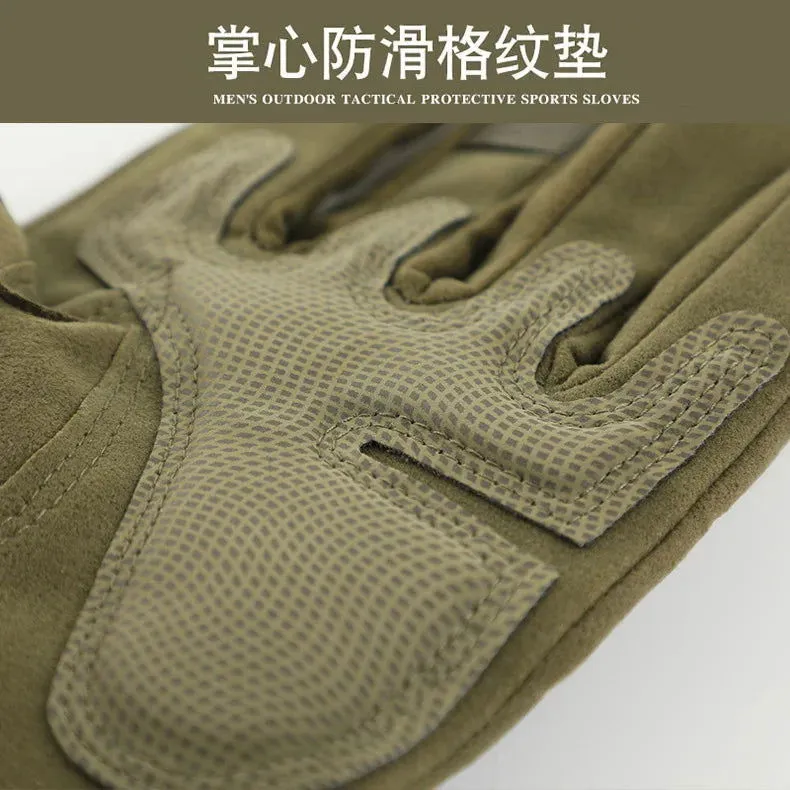 New Cycling Gloves Locomotive Glove Outdoor Tactical Gloves Riding Gloves Mtb Men Woman Biker Shooting Gym Mountaineering Gloves
