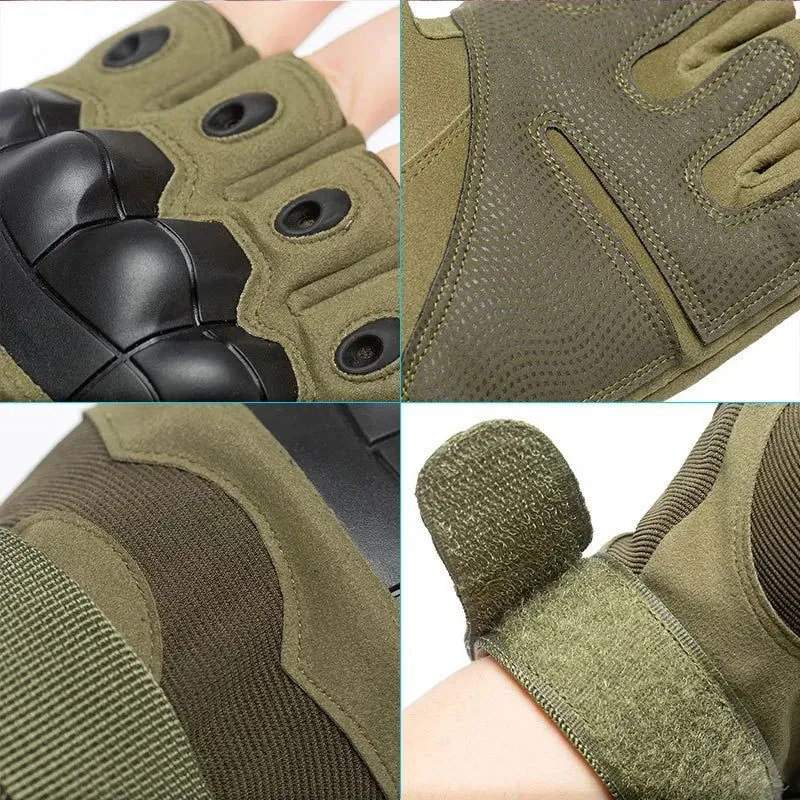 New Cycling Gloves Locomotive Glove Outdoor Tactical Gloves Riding Gloves Mtb Men Woman Biker Shooting Gym Mountaineering Gloves