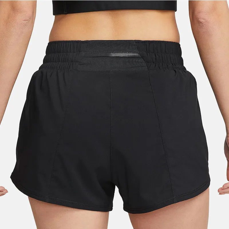 Nike Women's Dri-fit One Mid-Rise 3" Brief Lined Shorts