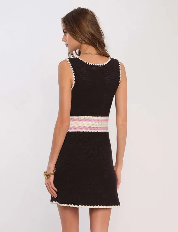 Tailored Piece Nile Dress in Black