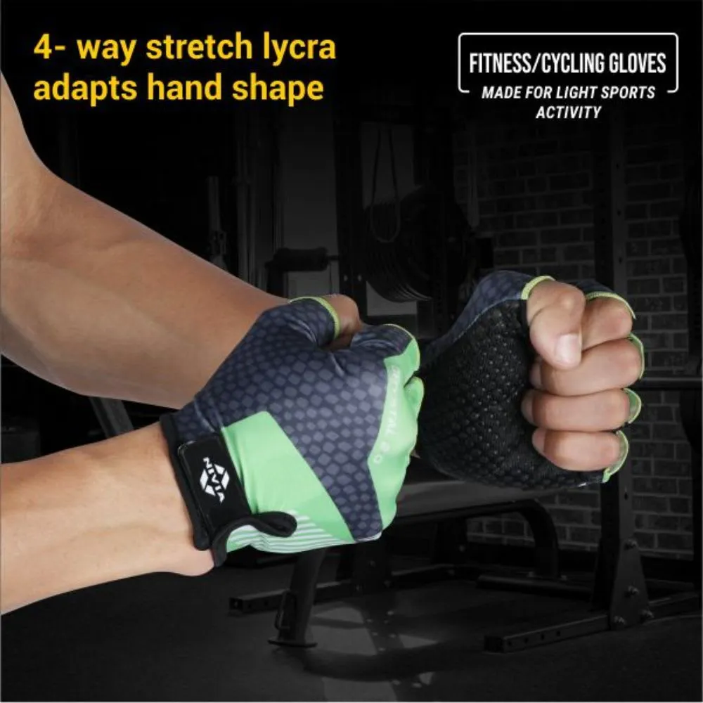 Nivia Crystal 2.0 Fitness Glove Large - Green