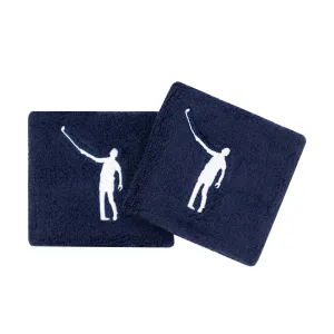 NLU Wayward Drive Terrycloth Wristbands | Navy