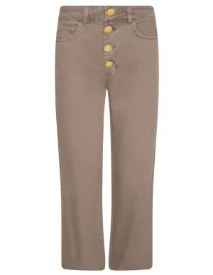 No Fade Denim L??AGENCE Liora High Rise Cropped Jeans in Dark Cappuccino Rainy Day Vintage Lover L??AGENCE Liora High Rise Cropped Jeans in Dark Cappuccino