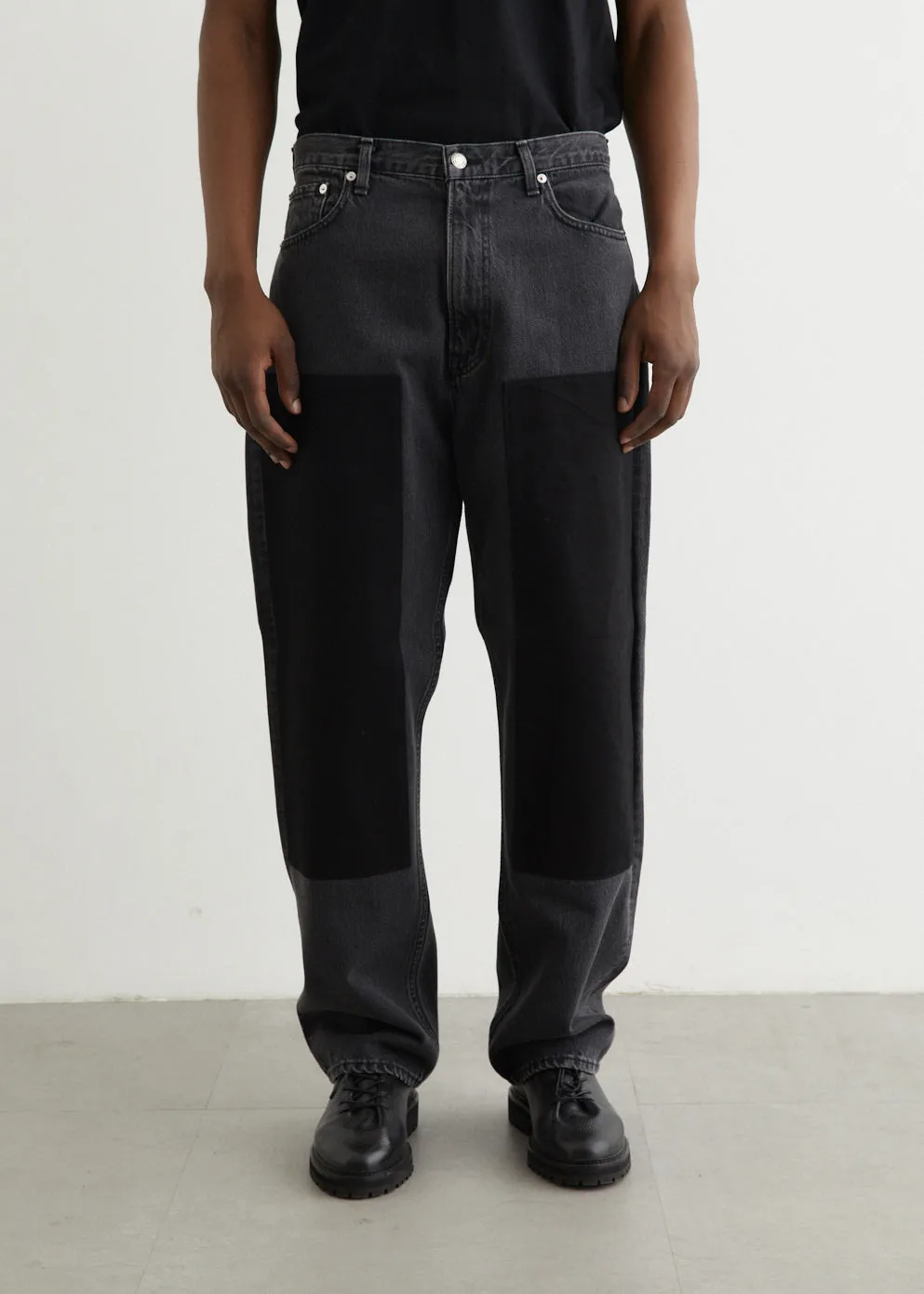 Urban Explorer Evening Stroll Casual Friday No Gap Waist 101 Dad's Fit Denim Pants