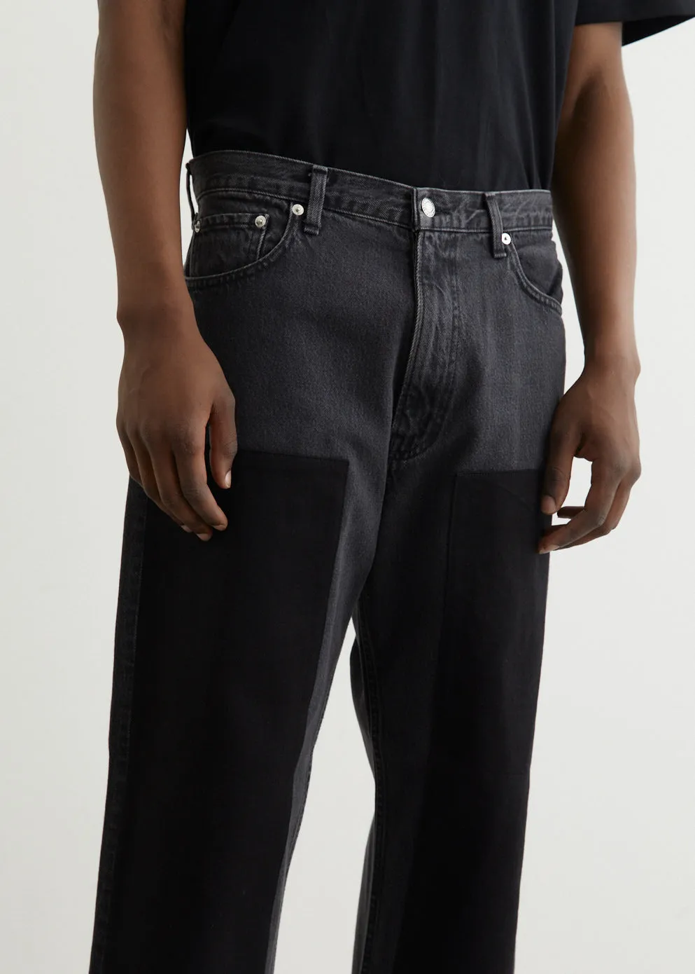 No Gap Waist 101 Dad's Fit Denim Pants Active Comfort Smooth Lightweight